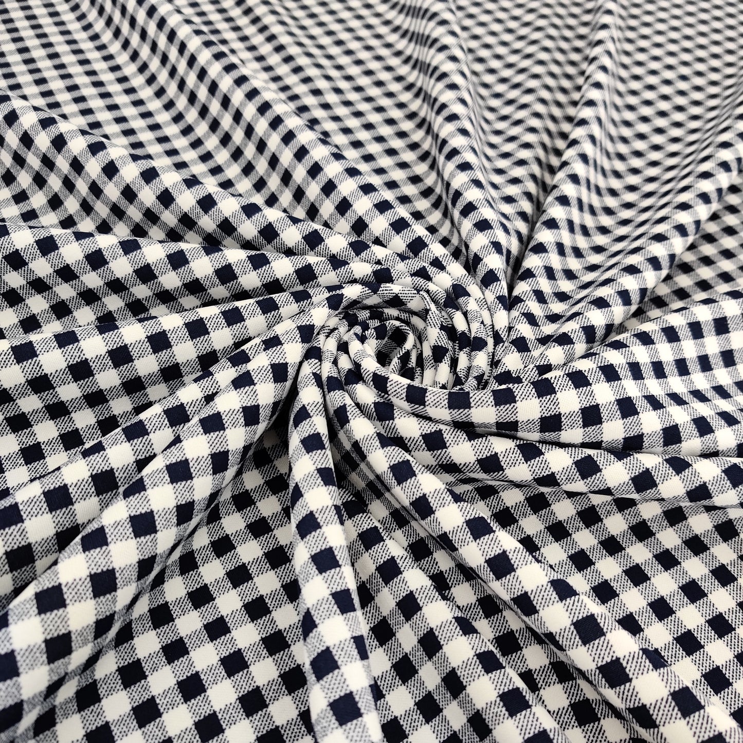 FS130_6 Navy Gingham