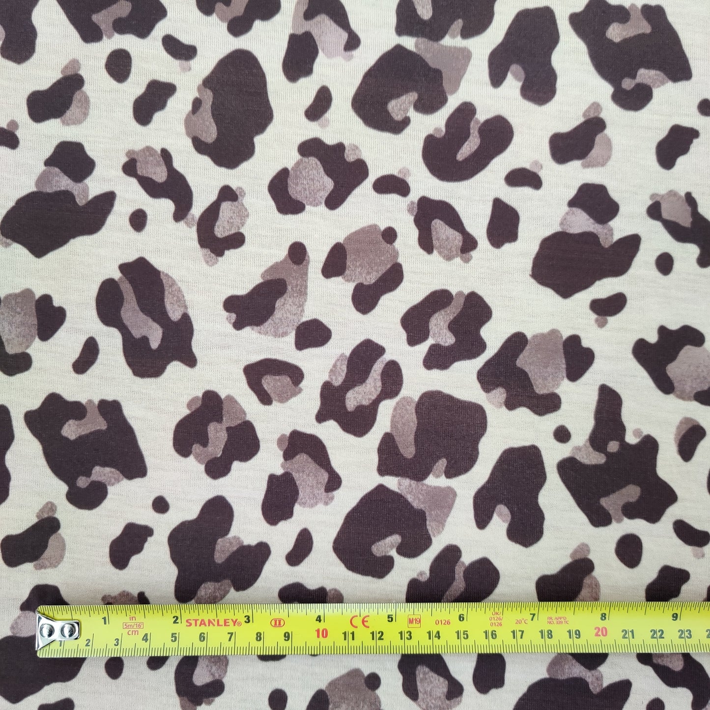 FS649 Camo Leopard | Fabric | animal, Army, Camo, Camoflauge, Camouflage, Camouflaged, drape, Fabric, fashion fabric, jersey, leopard, making, sewing, spun polyester, Spun Polyester Elastane, stretch, Stretchy | Fabric Styles
