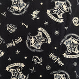 FS635_16 Harry Potter Hogwarts Crest | Fabric | Black, Children, Cotton, Crests, FS635, Harry Potter | Fabric Styles