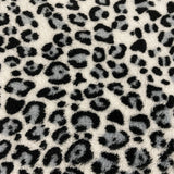 FS925_2 Leopard Cuddle Fleece Fabric Grey | Fabric | Animal, Bright, Brown, Check, Children, Comfort, Cuddle, Cuddle fleece, Cuddly, drape, Fabric, fashion fabric, Fleece, Kids, Leopard, making, Neon, Pets, Polar, Polar Fleece, Polyester, Rainbow, sewing, Skirt, White | Fabric Styles
