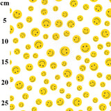 FS856_2 Smiley Emoji | Fabric | Children, Colourful, drape, Emoji, Emotion, Fabric, fashion fabric, Hearts, Kid, Kids, making, Poly, Poly Cotton, Rose, sale, sewing, Skirt, Smiley, White | Fabric Styles