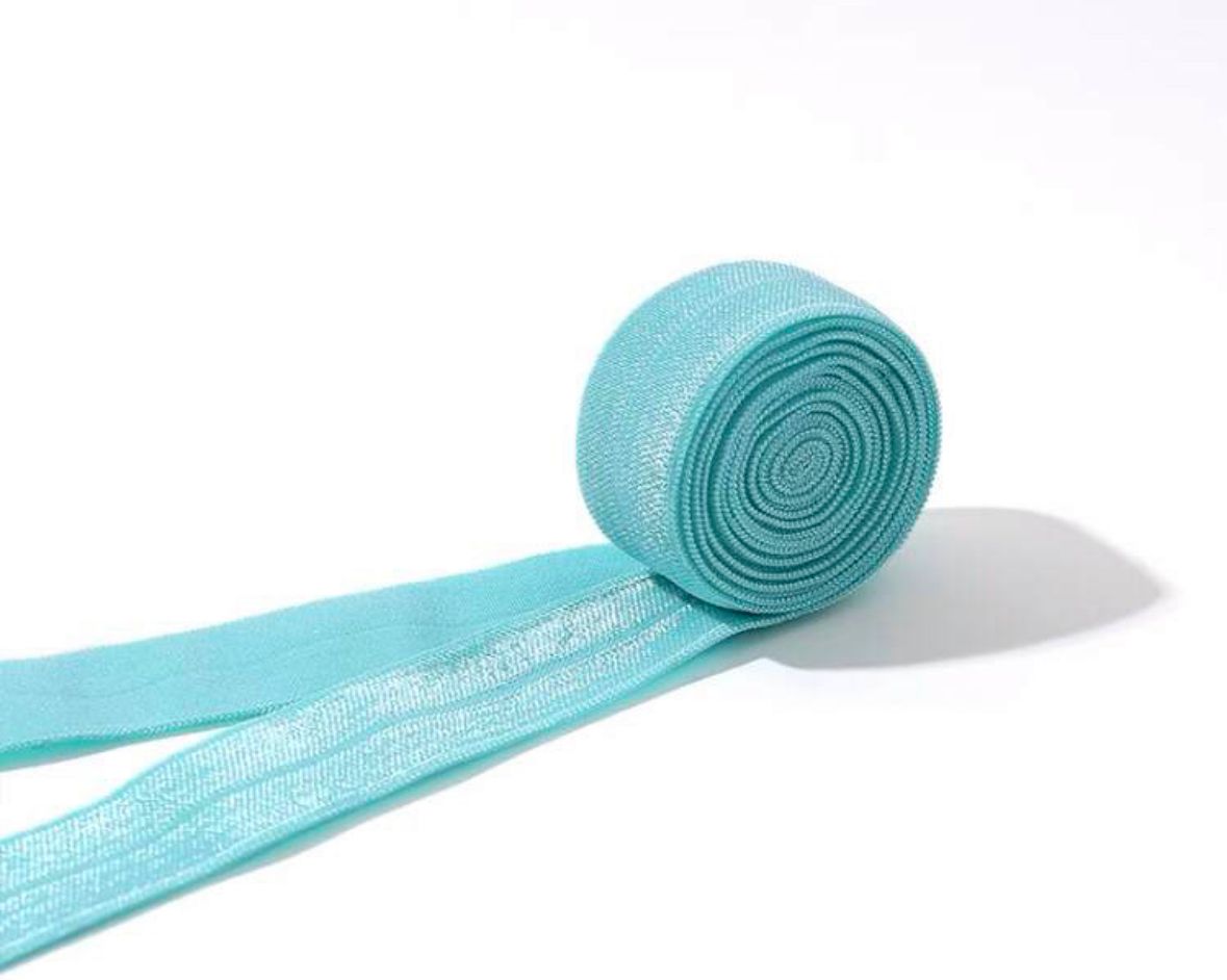 FS691_1 Fold Over Elastic | Baby Pink, Black, Blue, bra, edge, Elastic, fashion fabric, FS495, Fuchsia, haberdashery, knickers, Lemon, lingerie, making, New, pants, Pink, Purple, sewing, Sky, Sky Blue, trimming, trimmings, Turq, Turquoise | Fabric Styles