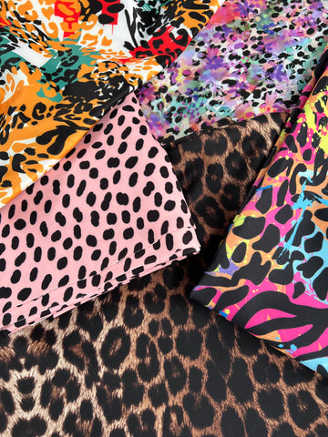 Half Metres Animal Scuba Fabric Bundle | Fabric | bundle, Bundles, fabric, new, New Arrivals, scuba | Fabric Styles