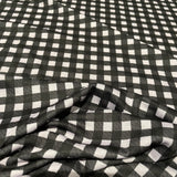 2. Purple Gingham Spun Polyester | Fabric | Blue, drape, Fabric, fashion fabric, Gingham, limited, SALE, sewing, spun poly, Spun Polyester, Spun Polyester Elastane, Stretchy | Fabric Styles