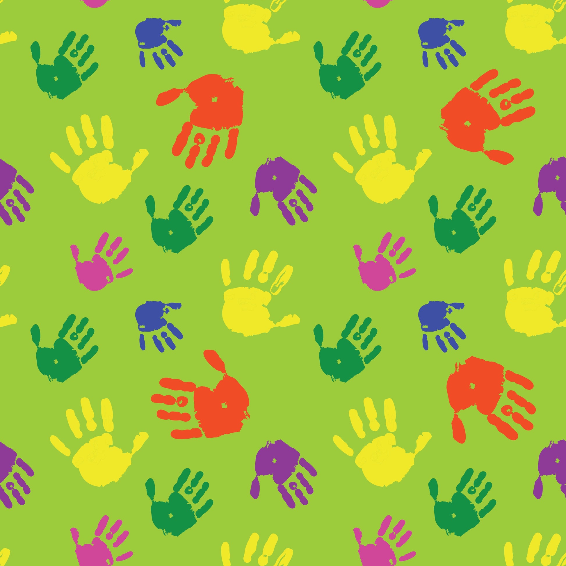 FS272 Paint Handprint | Fabric Styles