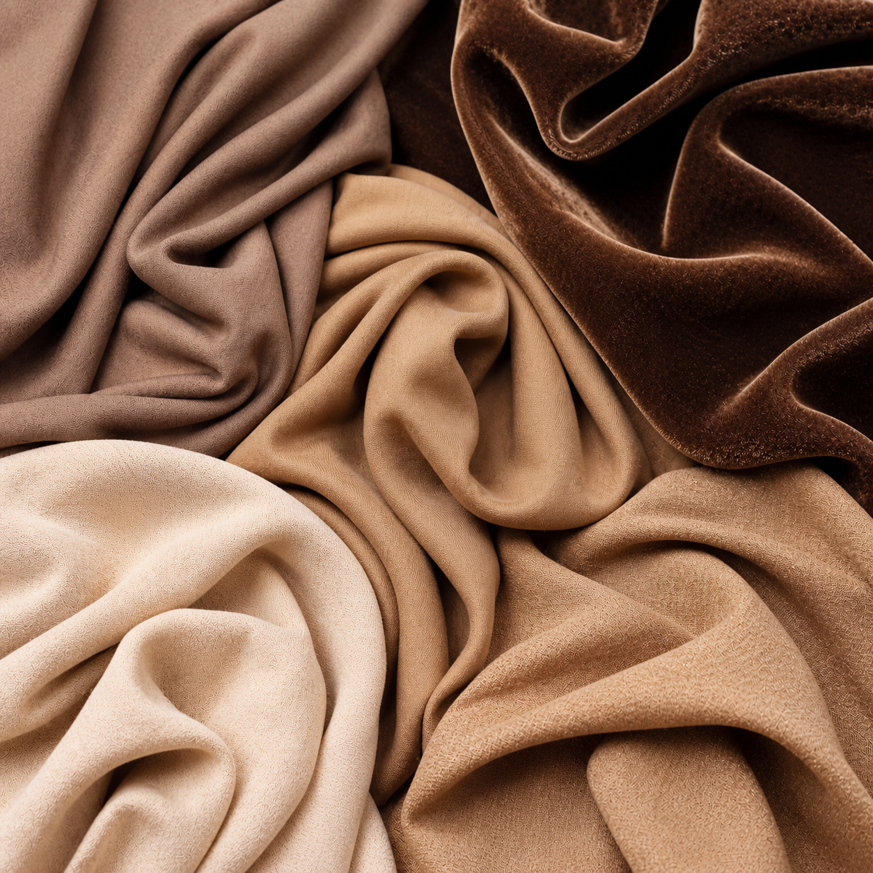 Beige & Brown