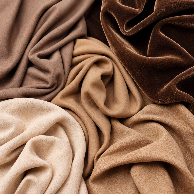 Beige & Brown