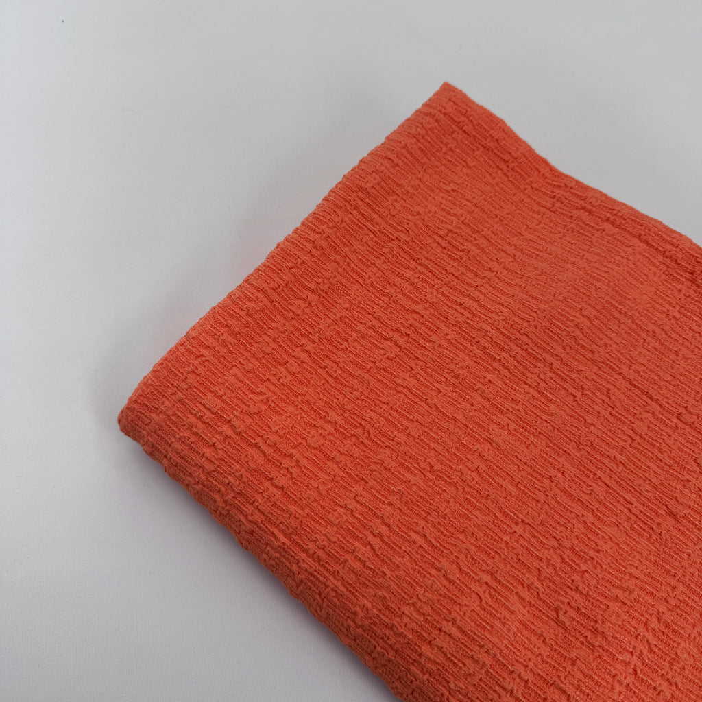 Ruffle Crinkle Stretch Dress Fabric