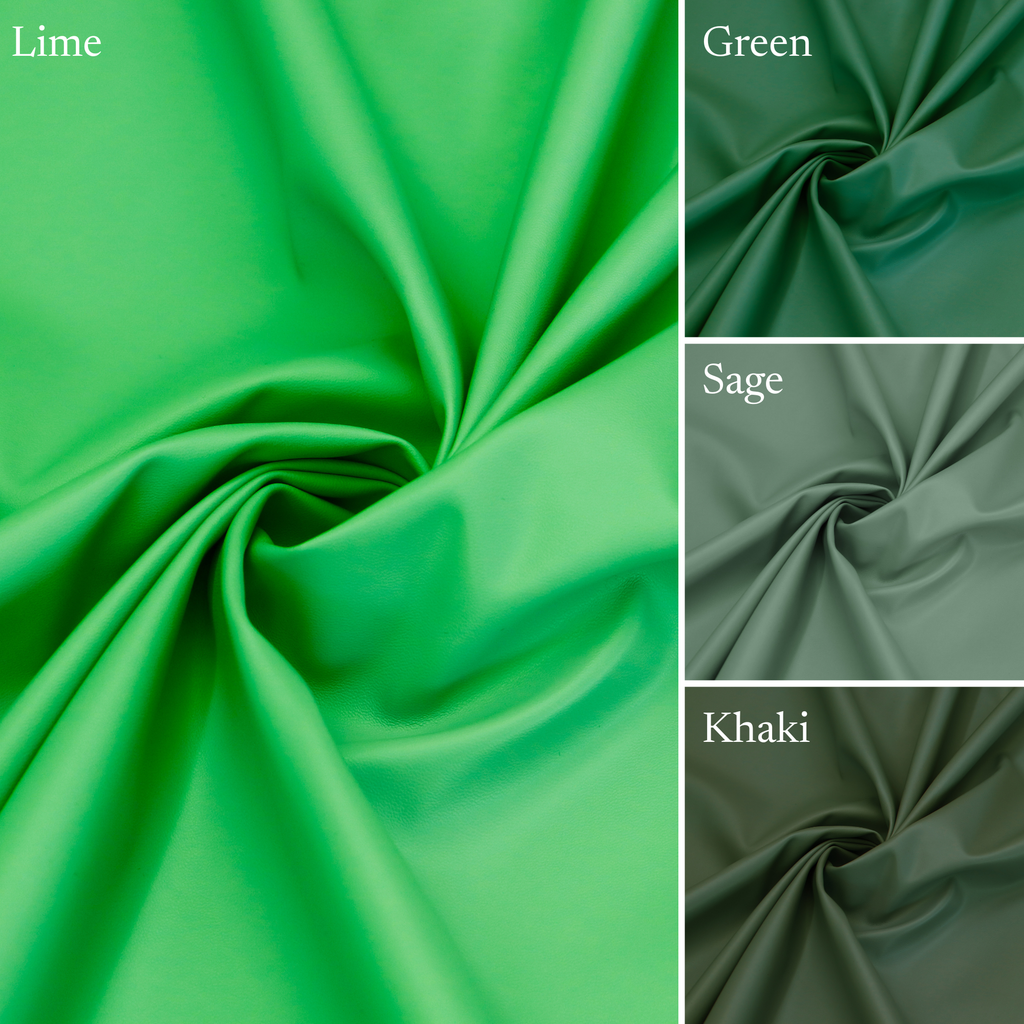 Matt Faux Leather Fabric