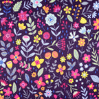 Purple Ditsy Floral