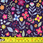 Purple Ditsy Floral