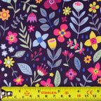 Purple Ditsy Floral