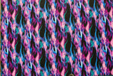 FS1212 Fusion Flames Tie Dye Print Scuba Stretch Knit Fabric | Fabric | Black, Blue, Colourful, drape, Fabric, fashion fabric, flames, New, Nude, paint, paint strokes, Purple, Scuba, sewing, Stretchy, tie dye | Fabric Styles