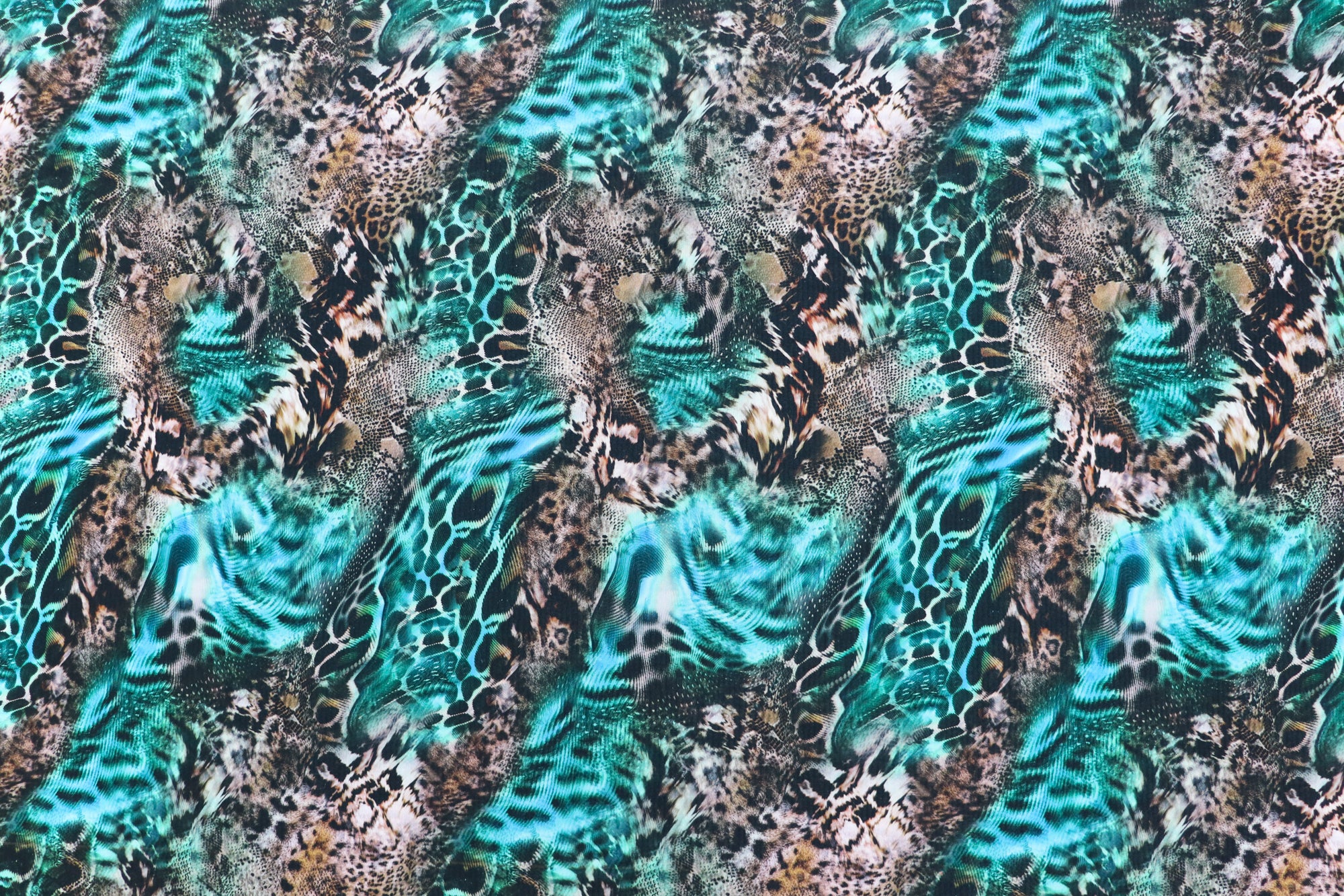 Snake Leopard Print Abstract