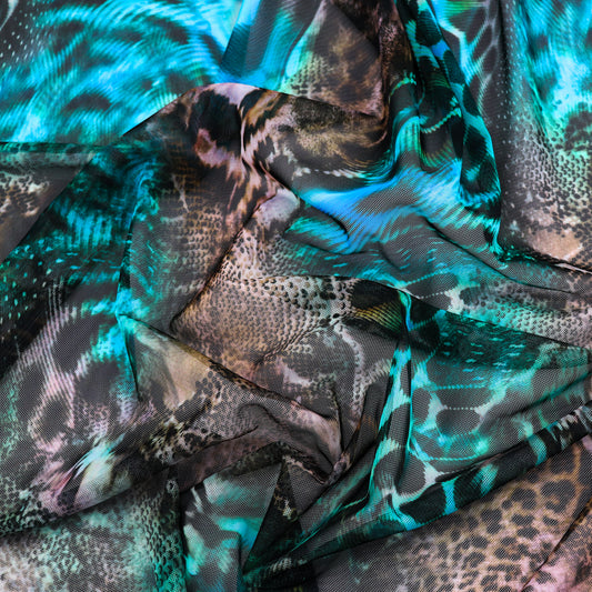 Snake Leopard Print Abstract