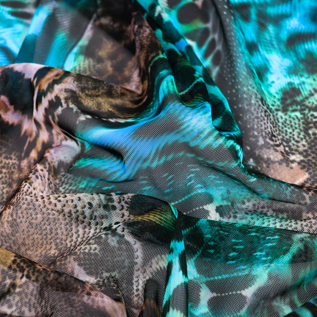 Snake Leopard Print Abstract