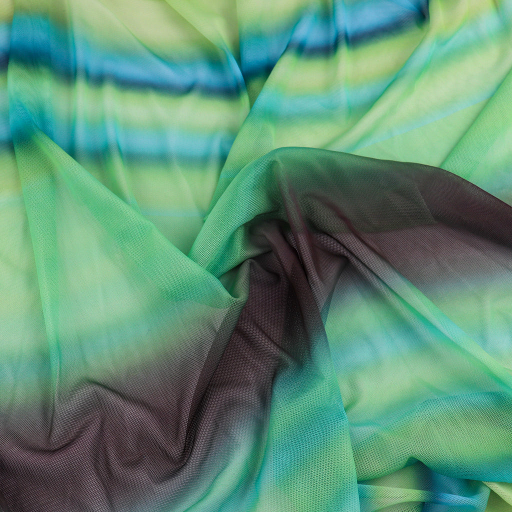 Green Stripe Power Mesh (2E)