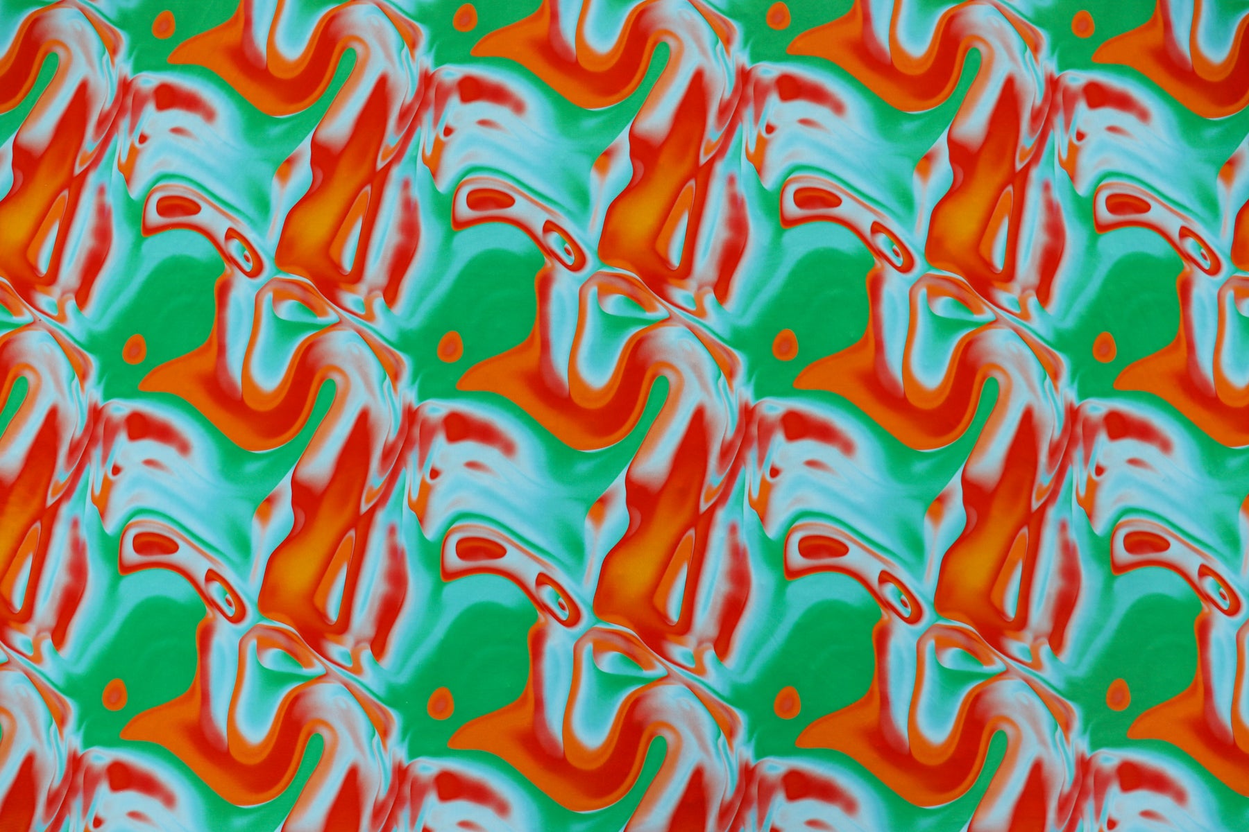 Orange Tie Dye Soft Touch (22E)