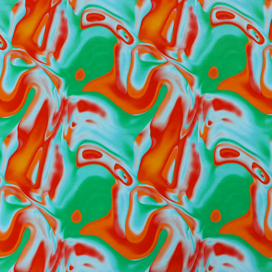 Orange Tie Dye Soft Touch (22E)