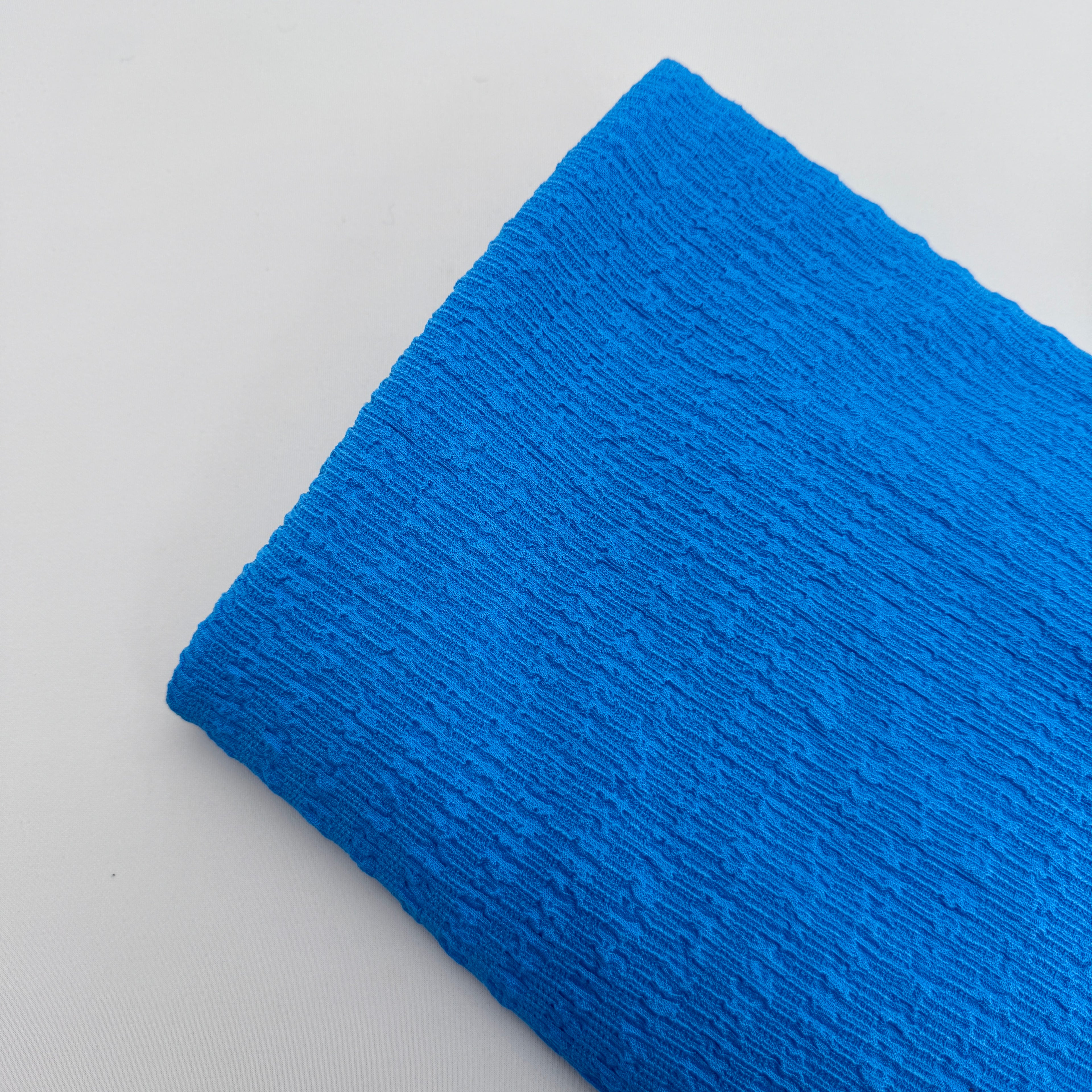 Ruffle Crinkle Stretch Dress Fabric