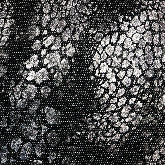 Gold Lurex Foil Snake Scale