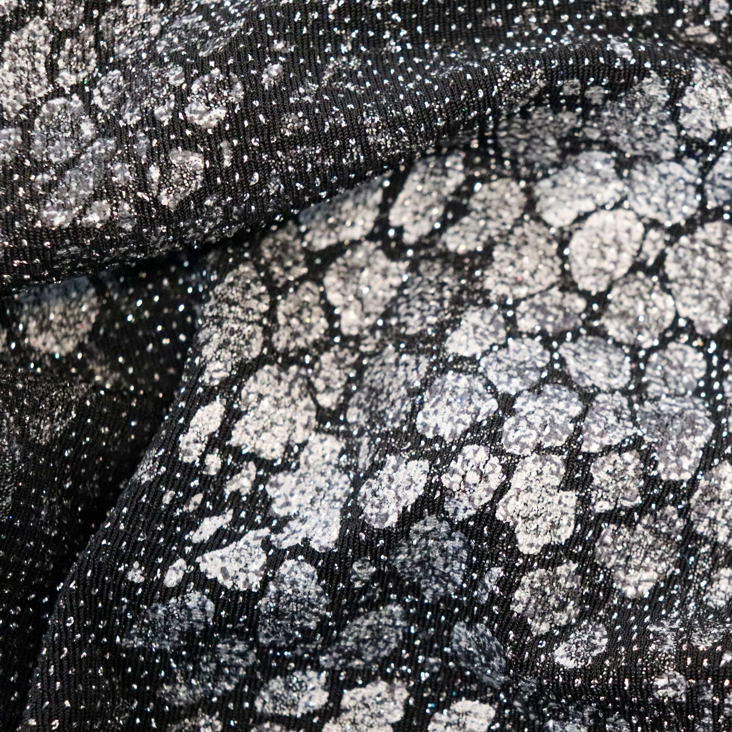 Gold Lurex Foil Snake Scale