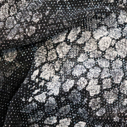 Gold Lurex Foil Snake Scale