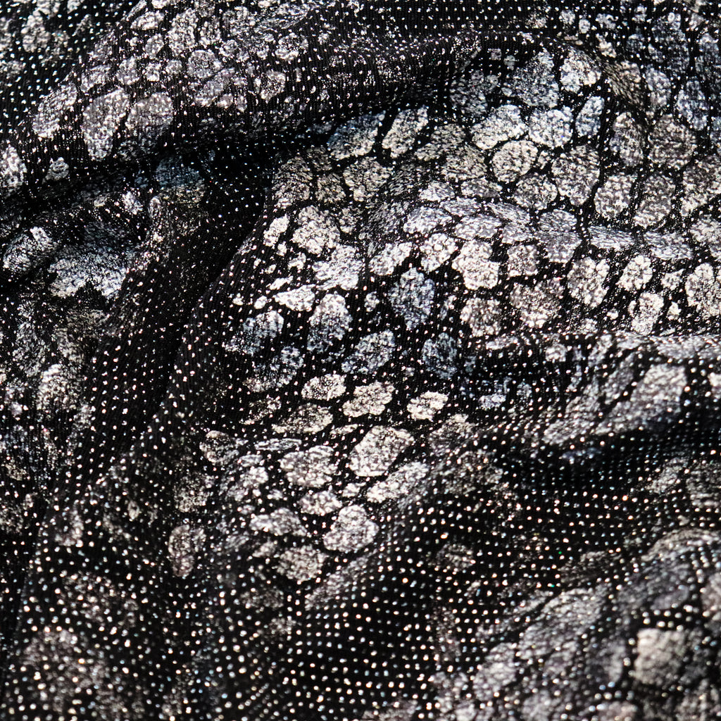 Gold Lurex Foil Snake Scale