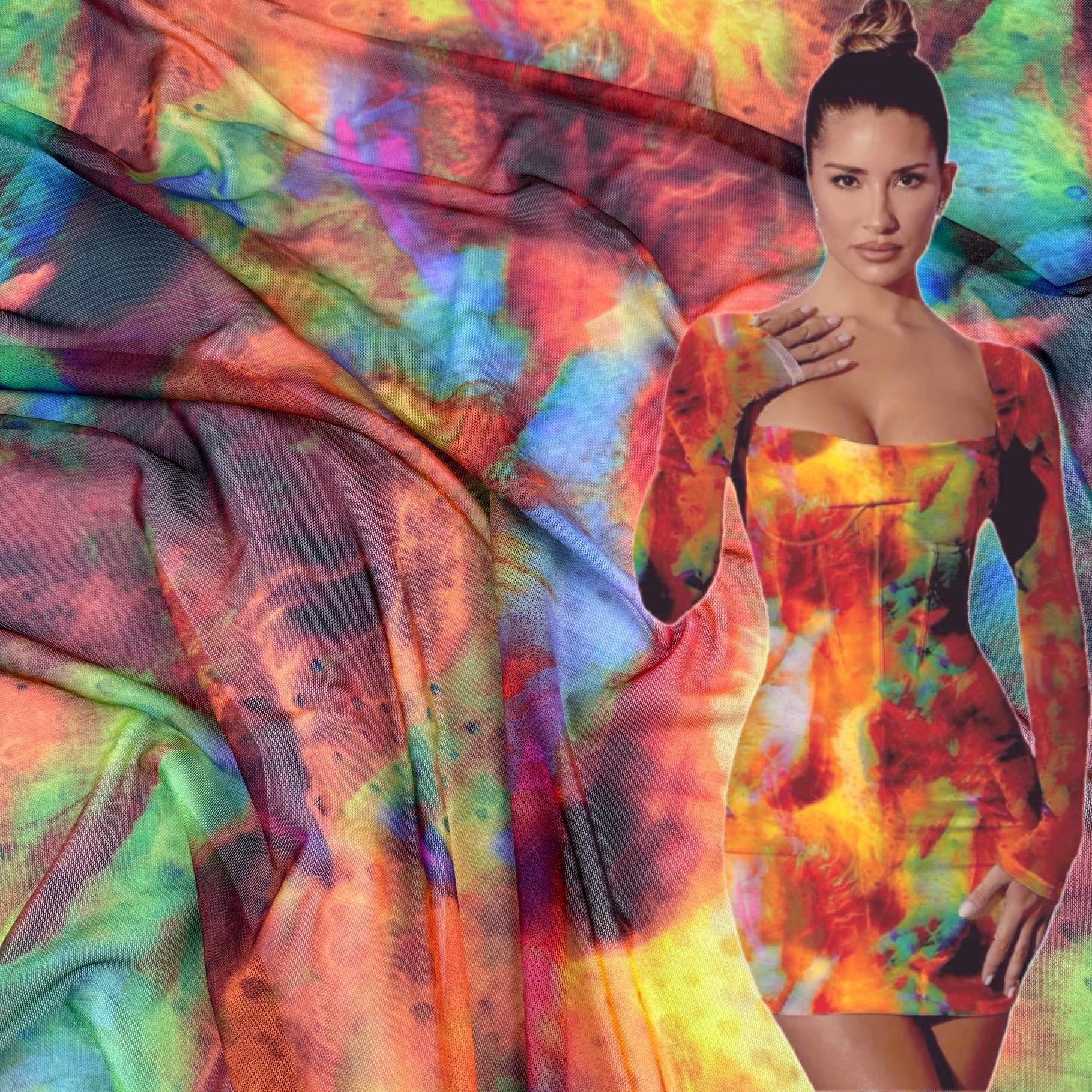 Enchanted Rainbow Tie Dye