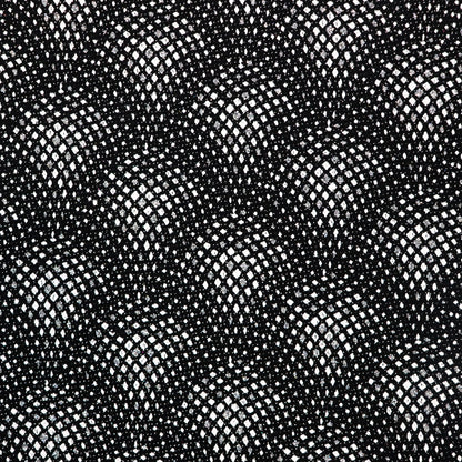 Geometric Silver Lurex