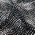 Geometric Silver Lurex