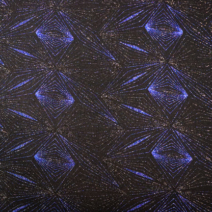 Blue Glitter Lurex