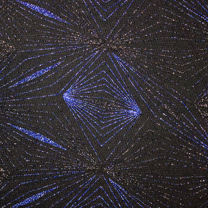 Blue Glitter Lurex