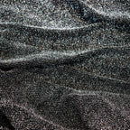 Black Glitter Lurex