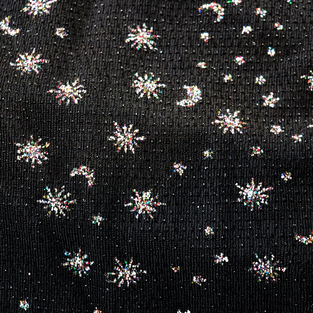 Star Moon Glitter Lurex