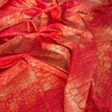FS1238 Crocodile Skin Tie Dye Animal Spandex All Way Stretch Fabric