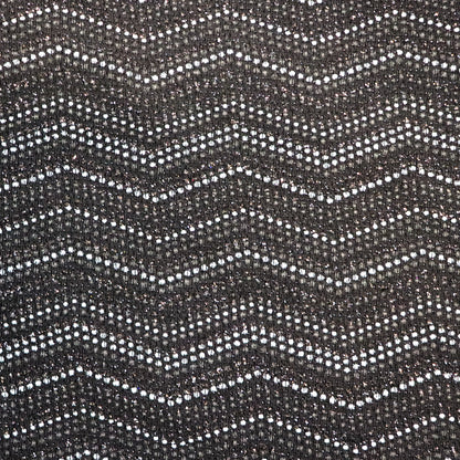 Zig Zag Chevron Lurex