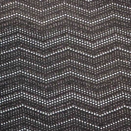 Zig Zag Chevron Lurex