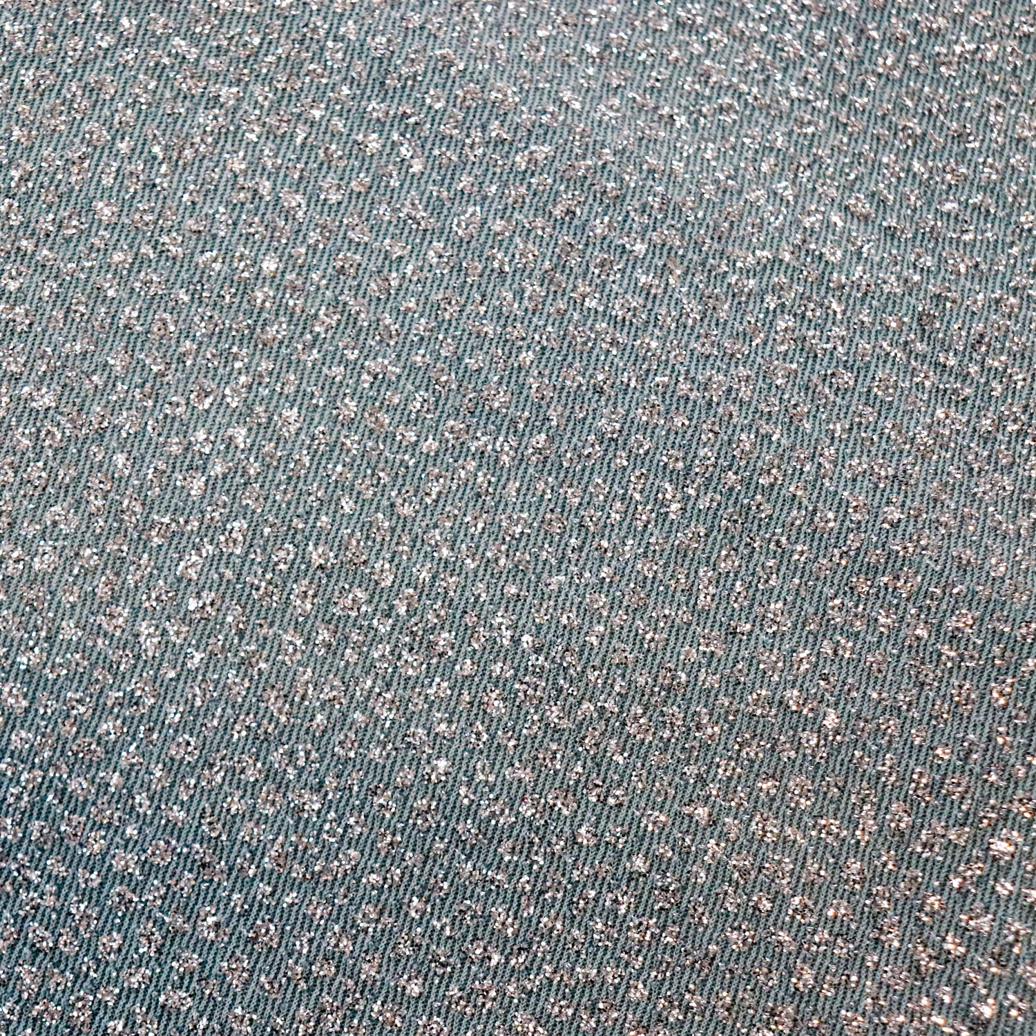 Silver Dot Glitter Lurex