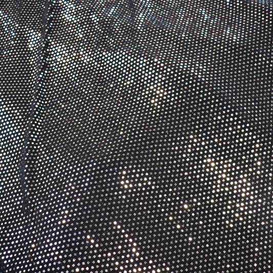 Black Shiny Sequin Lurex