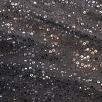 Black Sequin Lurex
