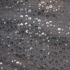 Black Sequin Lurex