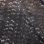 Black Sequin Lurex