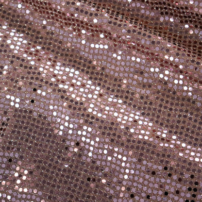 Rose Gold Sequin Lurex