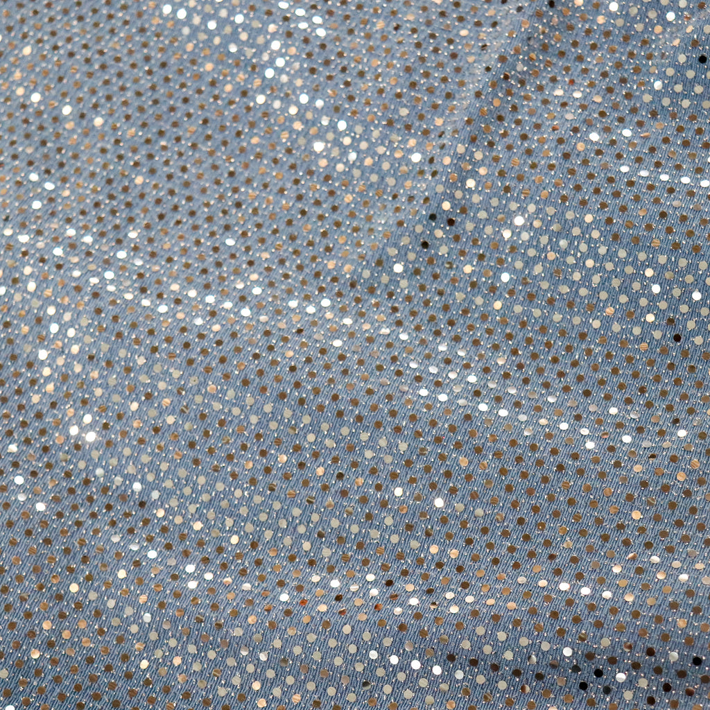 Light Blue Sequin Lurex