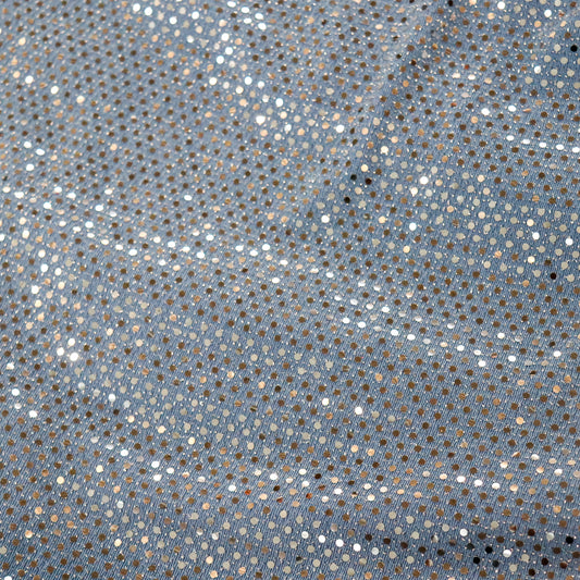 Light Blue Sequin Lurex