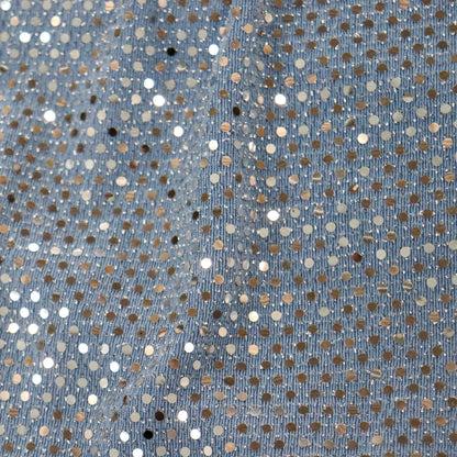 Light Blue Sequin Lurex