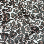 FS1270 Leopard Spots Print Jersey Stretch Power Mesh Fabric