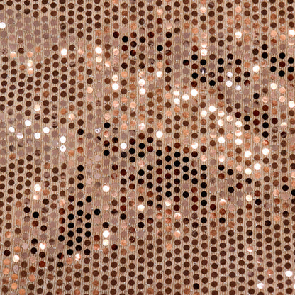 Rose Gold Sequin Lurex