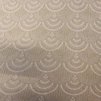 Nude Art Deco Gold Silver Lurex